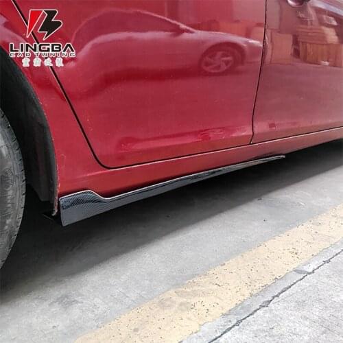 Suit For Modification Front and Rear Lip Automobile General Carbon Fiber Side Skirt