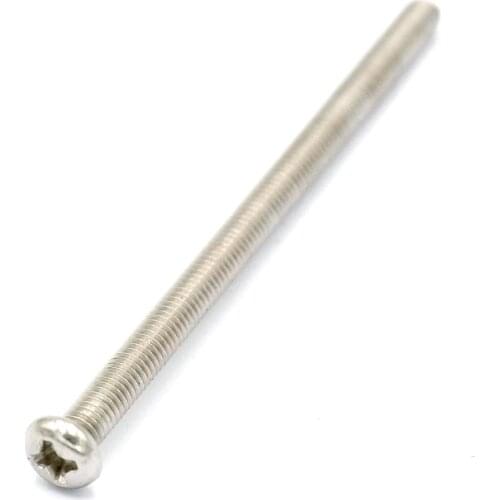 1 piece Metric M3*50mm Stainless steel Cross Recessed Pan Head Screws Fasteners