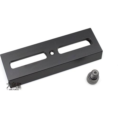 Metal Universal Dovetail Mount Plate For Equatorial Tripod Vixen Style W/ 3/8" screw Astronomical Telescope Accessories