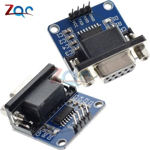 MAX3232 RS232 to TTL Serial Port Converter Module DB9 Connector MAX232