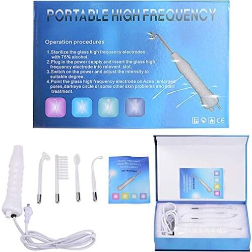 New type Portable Skin Tightening High Frequency Electrode Therapy Wrinkle Remover Facial skin care Machine