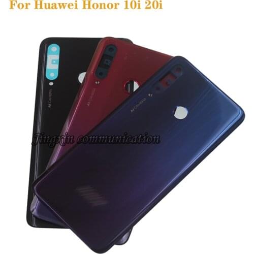 Original Housing For 6.21" Huawei Honor 10i 20i Back Battery Cover Rear Door Back Case Honor 10 i 20 i Battery Cover Replacement