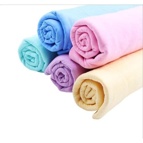 Pet Water Absorbent Soft Drying Towel Small Medium Large Dog Quick Dry Towel PVA Dog Bath Products Cleaning Supplies