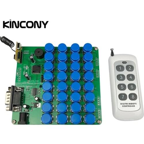 32 Buttons Manual Control RS232 Keyboard KC868 Smart Home Automation Module Controller 433Mhz RF Domotica Hogar