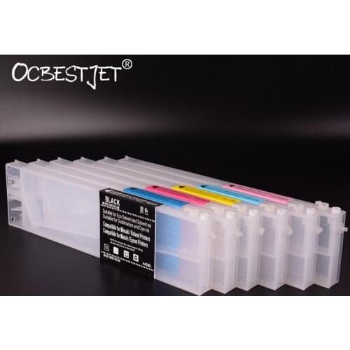 440ML/PC SB53 Refillable Ink Cartridge For Mimaki JV5 JV34 JV150 JV300 CJV300 CJV150 (6 Colors One Set)
