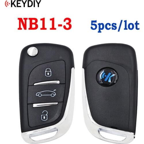 5PCS, Multi-functional Universal Remote Key for KD900+ URG200 KD-X2 NB-Series , KEYDIY NB11 (all functions Chips in one Key)