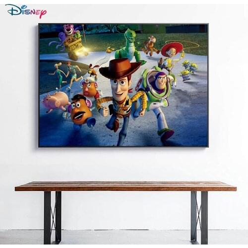 Disney Cartoon Toy Story Embroidery Diamond Art Three-dimensional Cross Stitch Home Decoration Painting Mosaic Gift 5D DIY