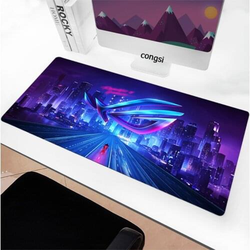 Asus Rog Mouse Pad 300x800/400X900mm Gamer Accessories Laptop Mat Xxl Gaming Pc Table Mouse Mats Computer Desk Mat CS GO