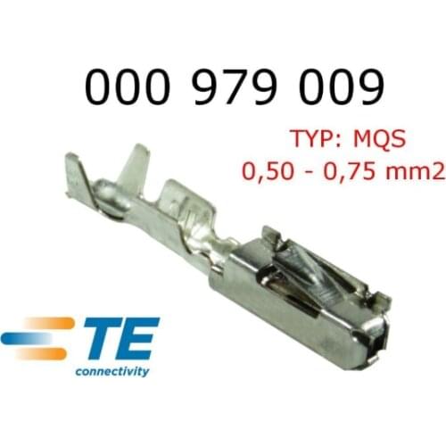 Free shipping 1000 pcs terminal pin automotive connector plug MQS Kabel 000 979 009 E cruise 963715-1 N 907 647 01 for switch