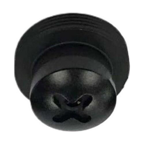 Black Screw Shape Lens for CCTV Camera 3.7mm Lens 2.0MP Wide View 72 Degree M12 Mount Button lens For Sport Actions Camera