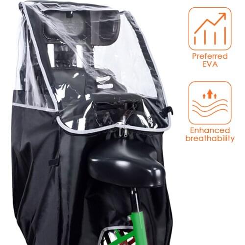 Bicycle Rain Cover PVC Transparent MTB Road Bike Rain Cover Waterproof Durability Bicycle Rain Protective Gear Bike Accessories