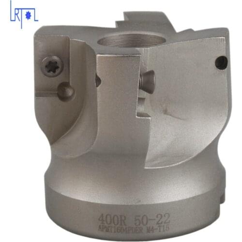 Panier BAP gratuit 400R 50-22/25.4-4T 90 grau Angle droit visage Mill chef, Cnc fraise,face milling cutter