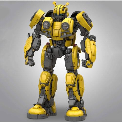 Creator Expert Ideas Optimus Transformation Robot Truck Moc Modular Bricks Bumblebeed Transformationer Building Blocks Model