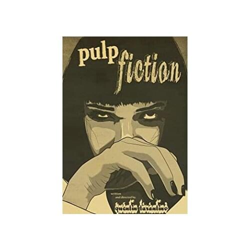 Pulp Fiction New Classical Metal Tin Signs Movies Country Decor for Farm House Home Decor 8x12 Inches