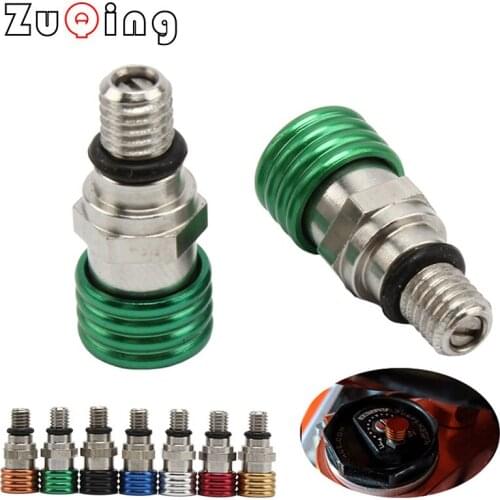 Motorcycle Universal M5 Screw Front Fork Air Bleeder Relief Valve For CR CRF YZ YZF RMZ WRF KXF KX 85 125 250 450 MX Enduro