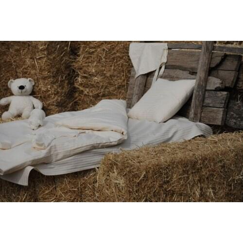 Naturaborn GOTS Certified Organic Cotton Baby Bedding Set Duvet Cover Flat Sheet Pillow Case