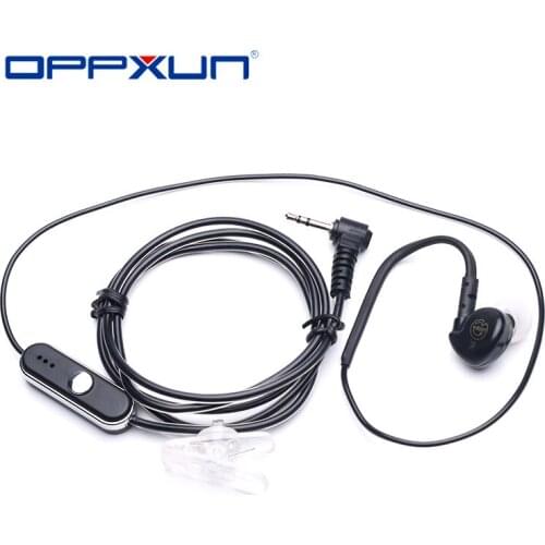 OPPXUN 2.5mm Earpiece Earphone Walkie Talkie Headphone for Motorola T280 T5700 T6200 T4 T8 Baofeng BFT6 Two Way Radio