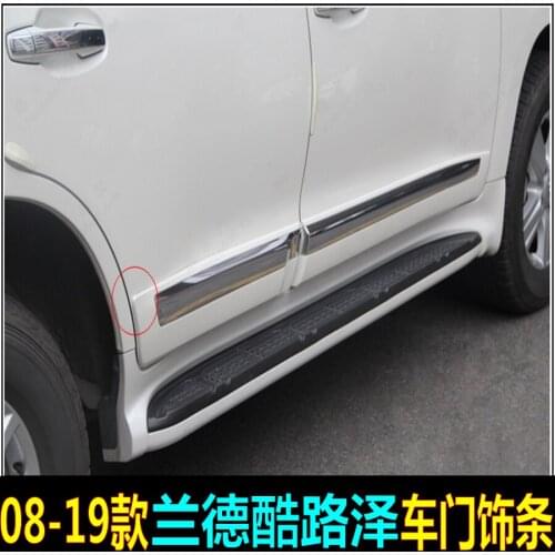 Applicable to Rand 08-21 Cooluzer Body Trim Land Cruiser Lc200 Collision Light Anti Friction Strip