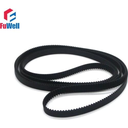 GT2 2GT Rubber Timing Belt 616/640/670/696/752/760/784/810/840/848/852-2GT Toothed Belt 6/10mm Width Gear Pulley Belt