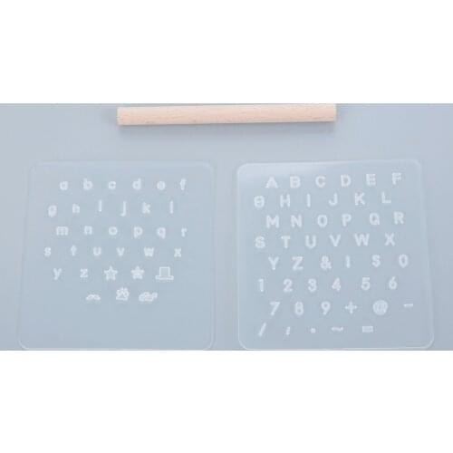 DIY Leathercraft Punching Alphabet Numbers Leather Stamping Punch Letter Number Stamper Set For Leathercraft Leather Tool