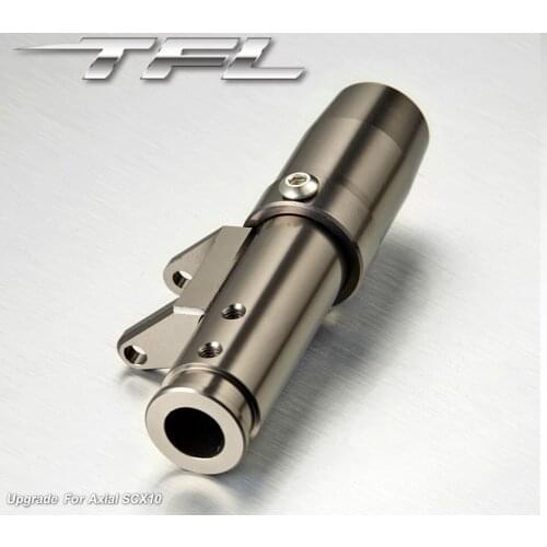 TFL RC Car accessories 1/10 AXIAL RC SCX10 Rock Crawler Metal Rear Axle Bushing Upgraded TH01765-SMT6