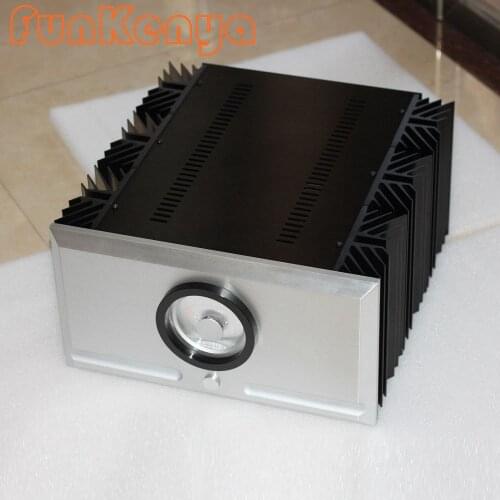 W360 H195 D378 Class A Tube Amplifier Chassis Pure Rear Class PASS Amp XS150 DIY Aluminum Heat Sink Cabinet