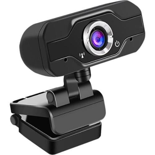 1080P Hd Webcam With Built-In Microphone 360 Degree Rotation For Pc And Laptop Video Conferencing And Zoom