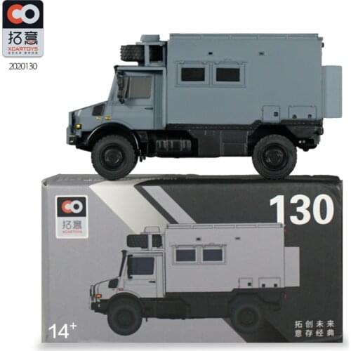 XCARTOYS 1:64 Unimog Recreational Vehicle Gray Box# 130 Diecast Model Car