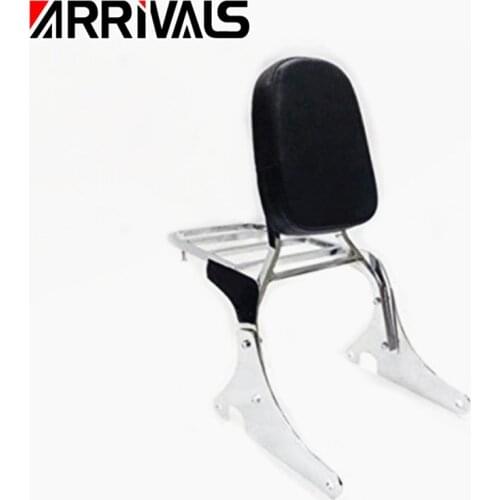 Rear Luggage Rack Support Backrest Passenger Seat Sissy Bar Backrest for Kawasaki 1995-2012 Vulcan VN 400 800 VN400 VN800 2011