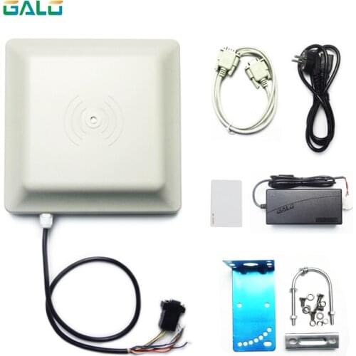 Boom barrier gate car parking access system 6m UHF RFID card reader long range Antenna Reader 2-6M Integrative kit