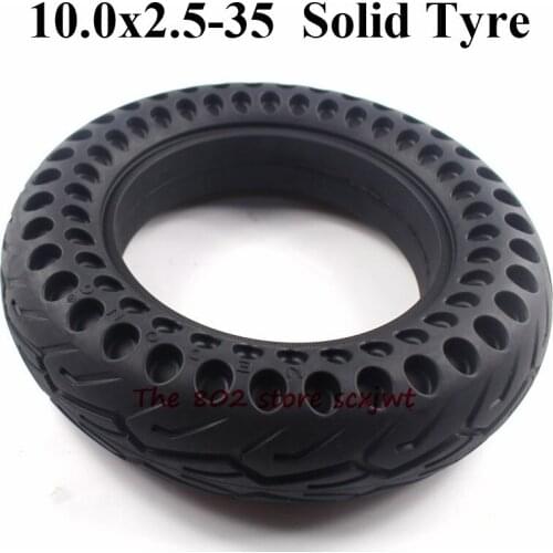 10 Inch Electric Skateboard Tire Solid Tyre 10.0x2.5-35for Electric Scooter Skate Board10.0x2.5-35 Non-inflatable Tyre