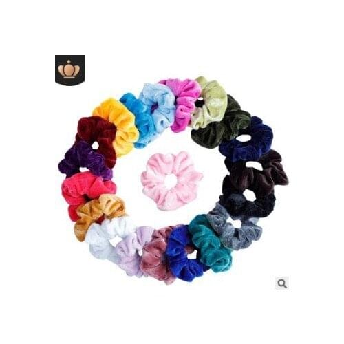 400pcs/lot DIY Simple Multi Wool Headbands Fashion Ladies Large Intestine Style Hair Band Styling Tools Accessories HA623