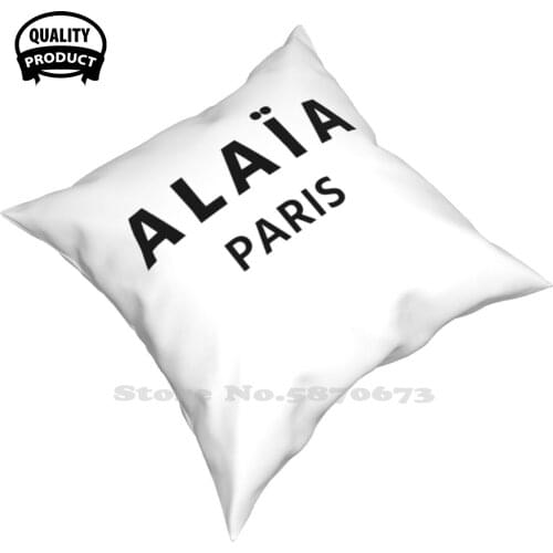 Alaïa - Alaia Name Paris Logo Bedroom Office Hug Pillowcase Alaia Alaia Paris Perfume Alaia Perfume Alaia Candle Alaia Book