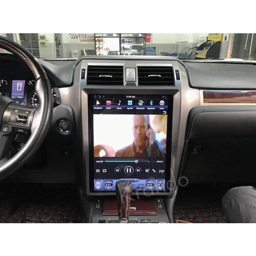 Krando Android 9.0 15" Vertical Screen Tesla Style Car Radio Audio Player For Lexus GX400 GX460 2010-2018 Gps Multmedia System