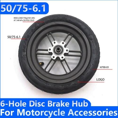 Free Shipping 50/75-6.1 for Xiaomi Mijia M365 Electric Scooter Inner and Outer Tire 8 1/2x2 Wheel with Hub