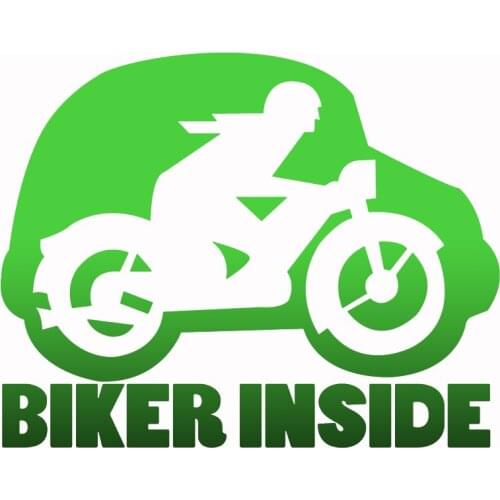 DecalsMe Respect for Bikers Motorcycle Sticker Vinyl Reflective Funny Stickers on Auto 3D Motorcycle Decals Car Styling