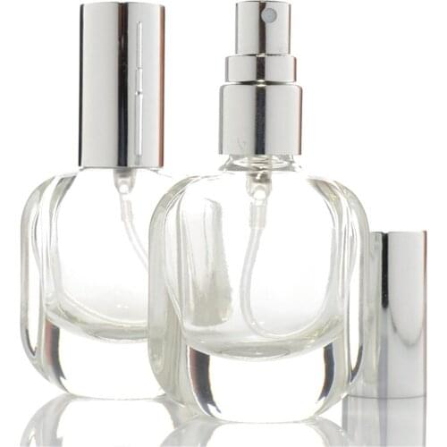 10ML Perfume Spray Bottle Transparent Glass Container Dispenser Small Empty Bottle Toner Portable Sample Refillable Bottles