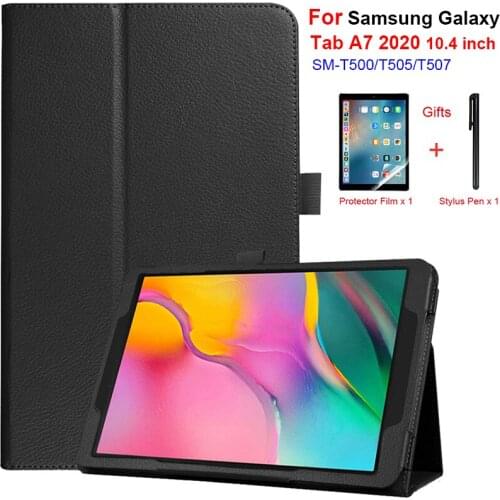 Flip PU Leather Case For Samsung Galaxy Tab A7 2020 10.4 inch Cover For Samsung Galaxy Tab A7 SM-T500 SM-T505 T507 Tablet Case