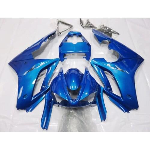 2021 WHSC ABS Plastic Fairings Kit For TRIUMPH 675 2009 Fairing Bodywork Kit blue