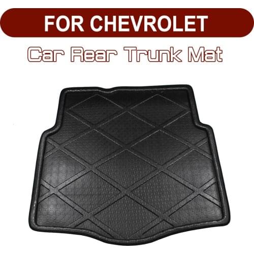 Car Rear Trunk Boot Mat Floor Mats Cargo Waterproof FOR Chevrolet LOVA CRUZE Captiva EPICA SAIL MALIBU Cavalier Equinox Tracker