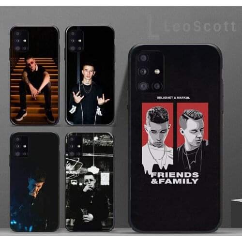 Markul Rapper russian Phone Case For Samsung A50 A51 A71 A31 A21S S8 S9 S10 S20 S21 Plus Fe Ultra 4G 5G