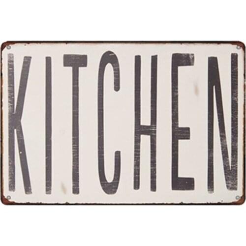 Metal Tin Sign kitchen sign Decor Bar Pub Home Vintage Retro Poster(Visit Our Store, More Products!!!)
