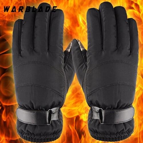 Men Mittens Anti Slip Men Driving Motocycle Gloves Luxury Cotton Winter Screen Gloves Unisex Women Sports Military Glove