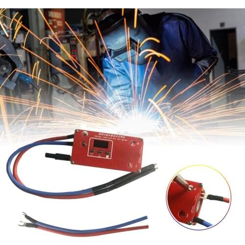 20cm Mini Spot Welder Portable Transistor Kit Soldering Pens Power Input Lines Manual/Auto Welding Tool DIY Repair Tools