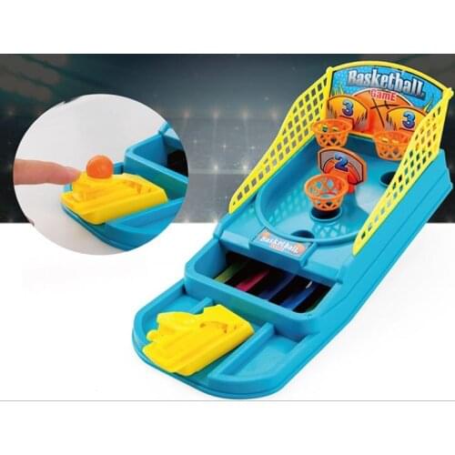Mini desktop basketball game Table finger ejection shooting machine Childrens educational parent-child interactive toy
