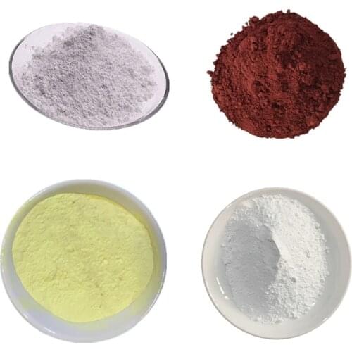 High Pure Nano Silicon Dioxide SiO2 Powder / Zirconium Dioxide ZrO2 / Ferric Oxide Fe2O3 / Bismuth Trioxide Bi2O3 Powder