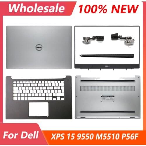 NEW For Dell XPS 15 9550 Precision 5510 M5510 P56F Laptop LCD Back Cover/Palmrest/Bottom Base J83X5 0J83X5