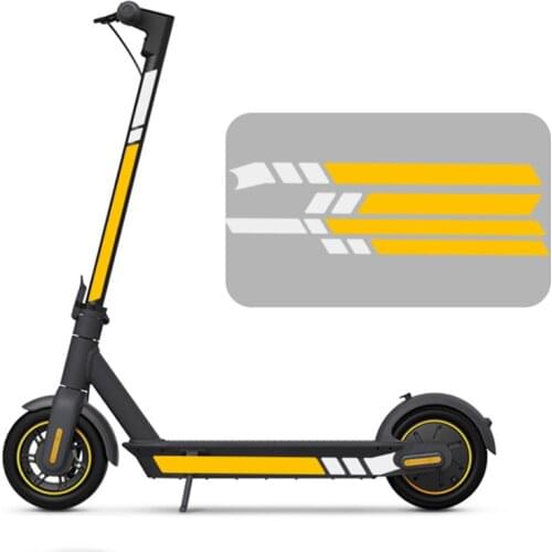 PVC Reflective Stickers Set Reflector For Xiaomi MaxG30 Ninebot Electric Scooter M365 Ninebot Scooter Accessories
