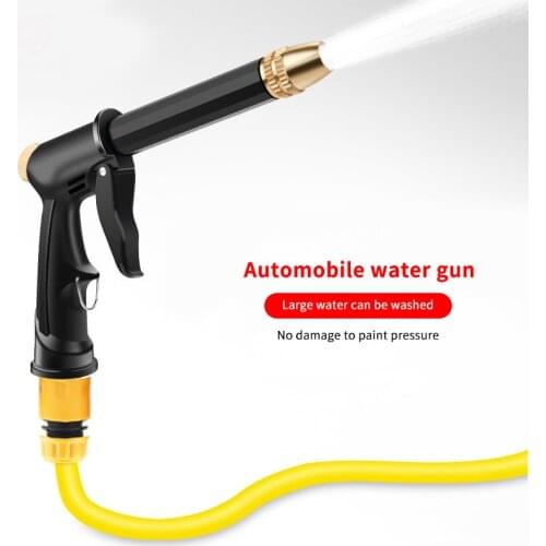 Portable High-pressure Water Gun For Cleaning Car Wash Machine Foam Water Gun Hose Nozzle Sprinkler Car Cleaning Tool
