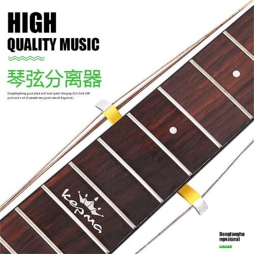 Guitar string separator General care for guitar cleaning paperboard string divider maintenance piano care no need to take string